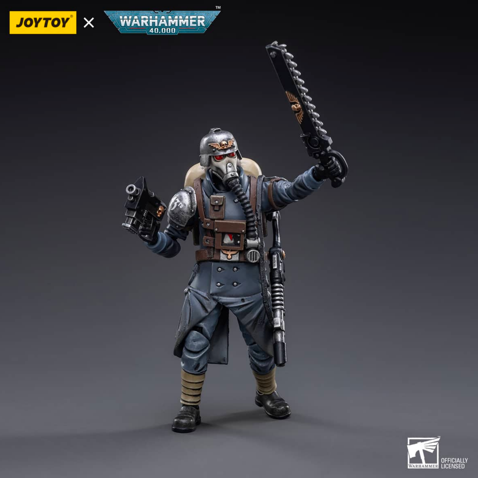 "Astra Militarum Death Korps of Krieg Veteran Squad Sergeant"