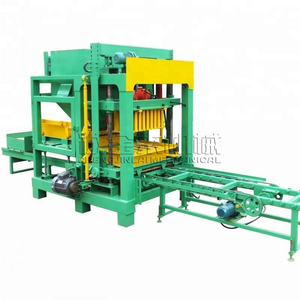 Máquina de bloques a la venta, maquinaria automática de ladrillos, máquina de bloques de hormigón, pavimentadora de cemento, planta de bloques de hormigón huecos con bloqueo Inter - Product Image 3