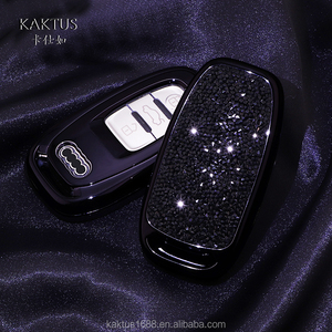 For AUDI Car <strong>Key</strong> Shell Q5 R8 A4\A5\A6\A7\A8 S5\S6\S7\S8 RS6\RS7 Car <strong>Key</strong> Case PC Diamond Crystalprotect Cover - Product Image 3