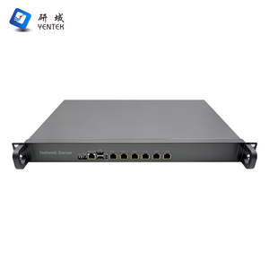 Servidor de red 1U Intel J1900 J4125 DDR3 MSATA VGA win7/10 linux ubuntu Mini PCIE 6 LAN pfsense firewall PC empresarial - Product Image 1