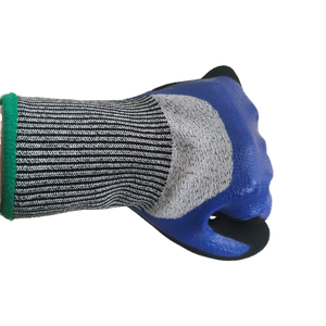 Custom Logo 4532 Mechanical Work Anti Cut Level 5 with Anti-Slip Function Nitrile Coated Work <strong>Gloves</strong> - Product Image 3