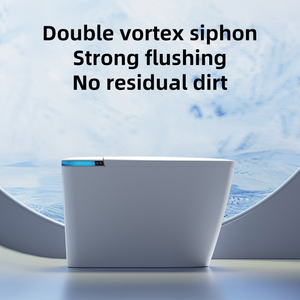 Highly Intelligent round Bowl Smart <strong>Toilet</strong> for Hotels Gravity Flushing with Female Washing Features Dradar <strong>Brand</strong> - Product Image 4