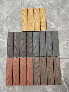 China New Technology 3d Embossed <strong>Co</strong> <strong>Extrusion</strong> Solid/hollow Wood Plastic Board Composite Floor Crack-resistant Outdoor Wpc Deck