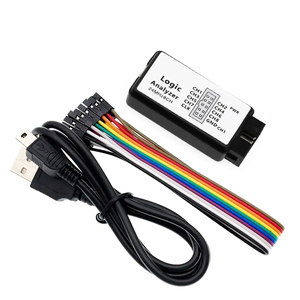 Mini Portable USB Logic Analyzer SCM 24MHz 8 Kanal 24M Debugger Logic Analyzer Tool für ARM FPGA 24M 8CH USB Logic Analyzer - Product Image 1