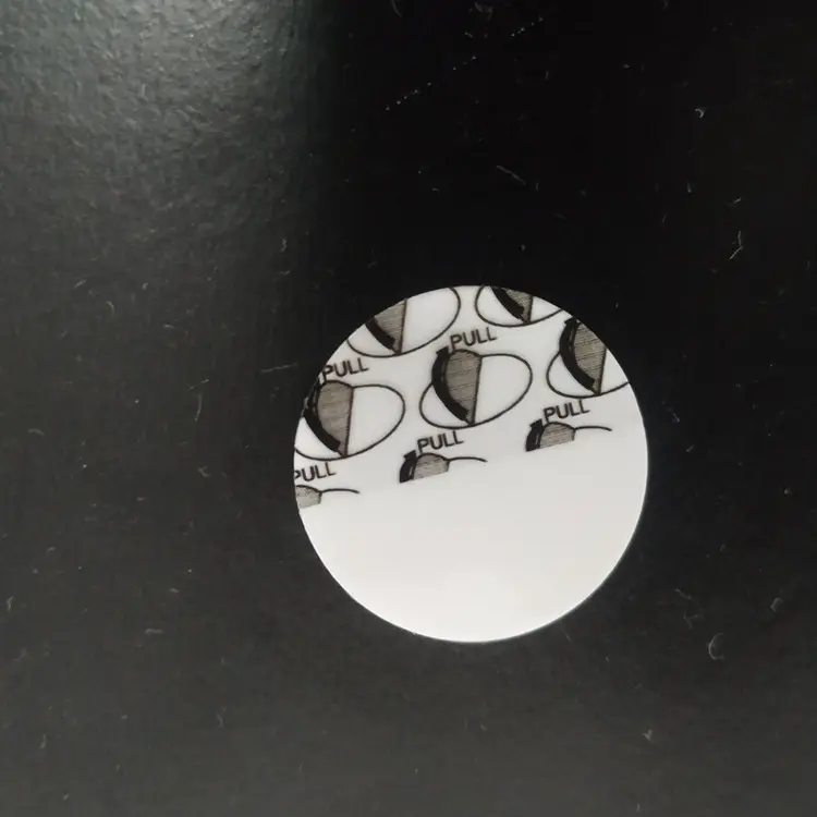Aluminiumfolie Inductie Cap Afdichting Liner Wad Pakking Deksels Gemakkelijk Peel Off Met Gecoat Papier Inductie-afdichting Liners