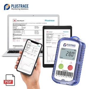 PLUSTRACE G6C 4G-120 Pantalla LCD de un solo uso Registrador de datos de temperatura Rastreador de ubicación inalámbrico Grabadora de luz - Product Image 6