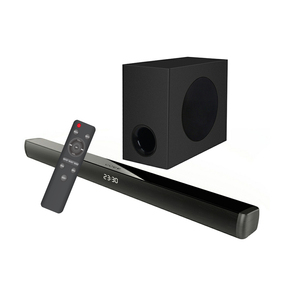 Samtronic-Barra de sonido para TV, sistema de sonido para cine en casa, altavoz inalámbrico con soporte óptico AUX Coaxial, Subwoofer, 120W, 2,1 - Product Image 2