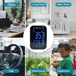 Holdpeak HP-531G เครื่องตรวจจับ CO2 แบบพกพา 3 in 1 เครื่องตรวจสอบคุณภาพอากาศภายในอาคารพร้อมเซ็นเซอร์อุณหภูมิ, สัญญาณเตือนและความชื้น - Product Image 6