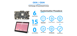 Módulo LCD Android de 7 pulgadas con pantalla de instrucciones de puerto serie Módulos LCD Pantalla TFT Pantalla HMI Pantalla táctil Inteligente inteligente