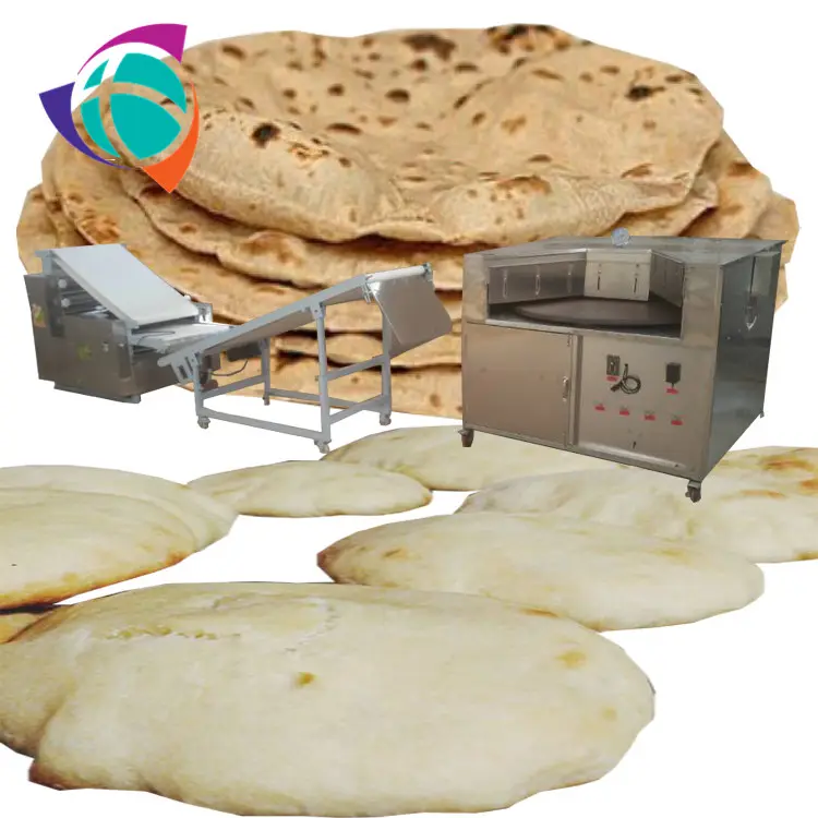 Dòng Tự Động Cho Bánh Mì Ả Rập Và Tortilla/Máy Hình Thành Và Nướng Bánh Tortilla