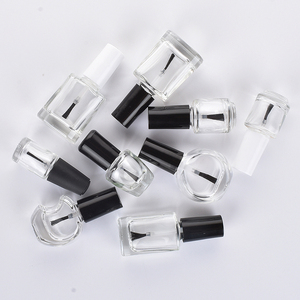 Toptan çeşitli stilleri 2 3 4 5 7 8 10 15 ml boş oje cam şişe fırça kap - Product Image 3
