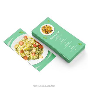 纸板小册子格式的高质量定制设计胶印传单小册子 - Product Image 1