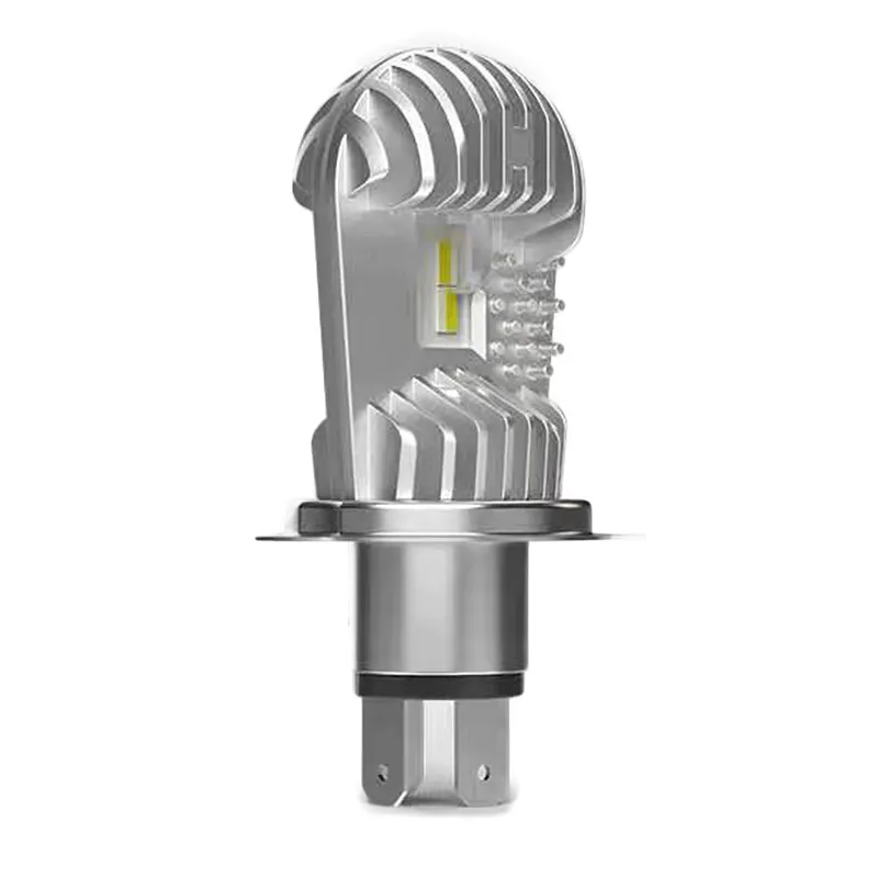 Phare LED de moto H4 blanc plus lumineux, ampoule LED de moto C4S H4