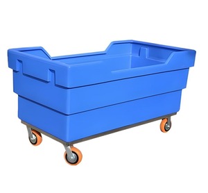 Rotomolding Aluminum <strong>Roto</strong> Mould Process Plastic Linen <strong>Cart</strong> with Wheels Mold