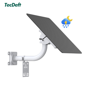 TecDeft, полностью черные солнечные панели Micro USB/Type-C/DC5521, солнечное зарядное устройство 40 Вт для умного трафика/Raspberry Pi - Product Image 2