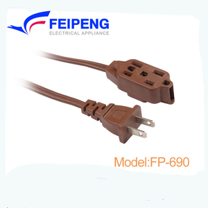 Abd pazarı için yüksek kalite FP-690 2 Pin SPT güç uzatma kablosu - Product Image 5