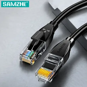 Samzhe Cat6-Ethernet-Kabel Gigabit-Hochgeschwindigkeits-1000-Mbit/s-Internet kabel RJ45-abgeschirmtes Netzwerk-LAN-Kabel für PC PS5 PS4 PS3 Xbox - Product Image 1