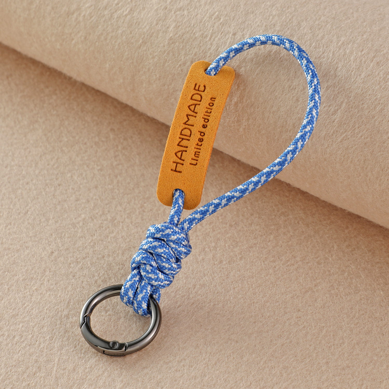 Camouflage Bleu Ciel Blanc Jaune Étiquette