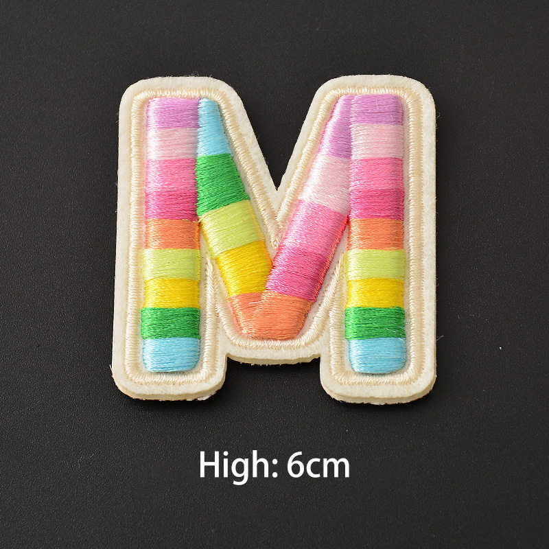 colorful M