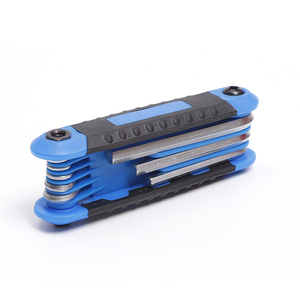 <strong>8Pc</strong> Metric Folding <strong>Hex</strong> <strong>Key</strong> Set Fastening Tool Chrome-Vanadium Steel Allen Wrench Set <strong>Hex</strong> <strong>Key</strong> - Product Image 3