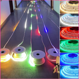 24V WS2811 SMD 2835 Meteor sondaki S/M bant metre başına 120 Led V kovalayan etkisi şerit işıklar odası ses kontrol anahtarı modu için - Product Image 2