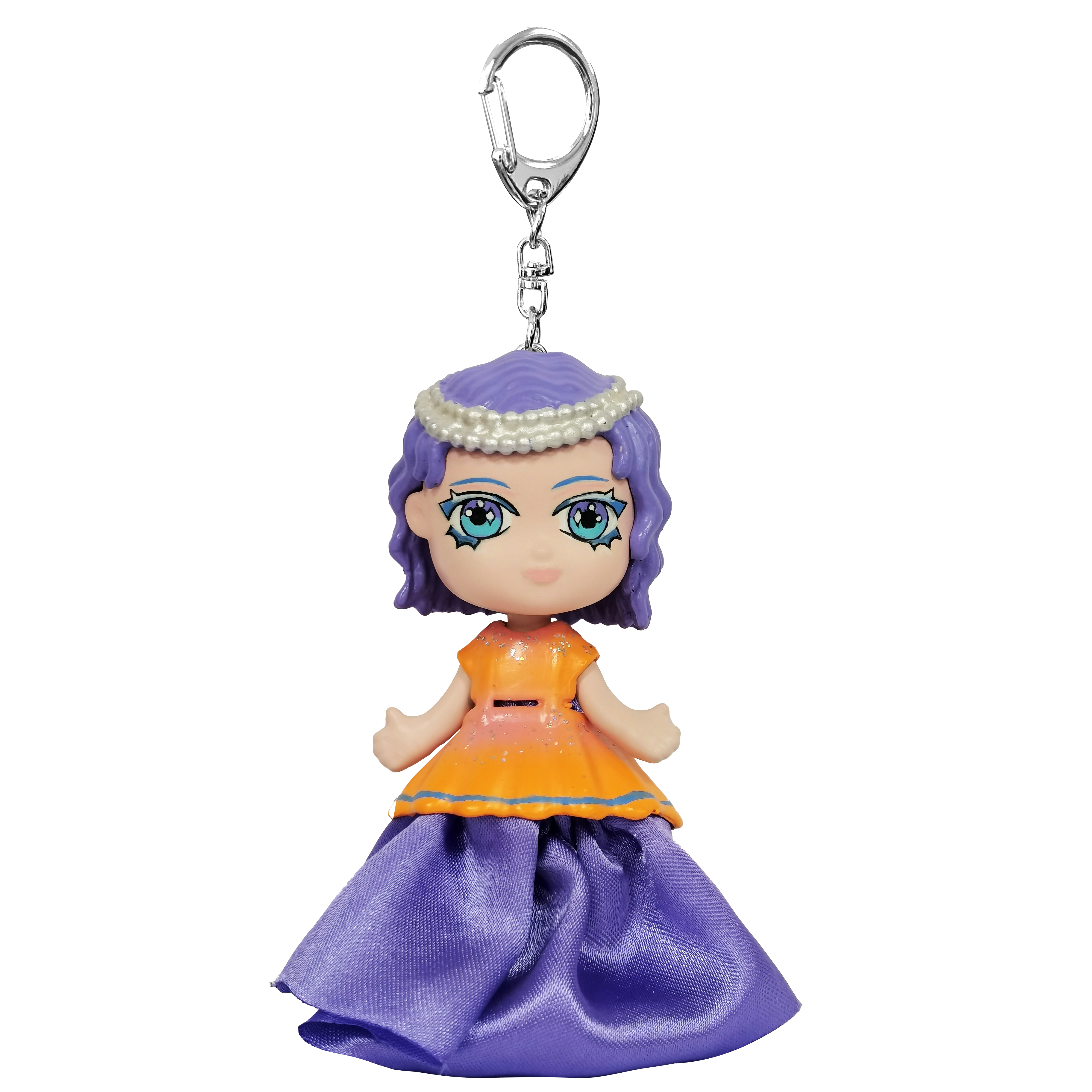 Purple Princess with fabric dress