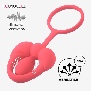 Young Will Kabellose Fernbedienung Vibrierender G-Punkt Klitoris-Stimulator Vaginaler Penisring Sexspielzeug für Mann und Frau - Product Image 3