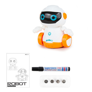 Novedad Juguete mágico Dibujar línea Seguimiento Robot Seguidor Sensor inductivo Robots electrónicos STEM Educativo Niños Dibujo Robot Juguete - Product Image 3