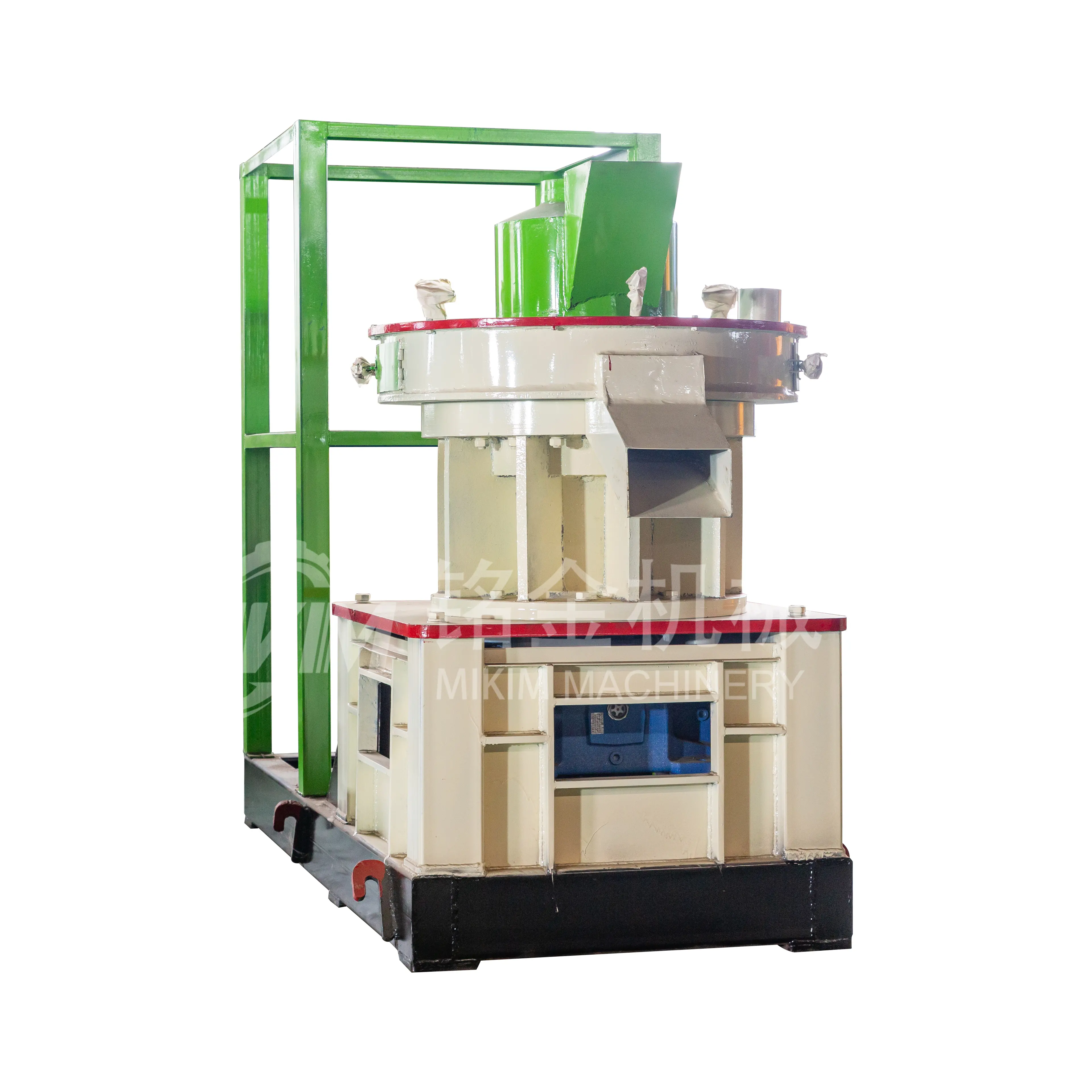 Máquina profesional de pellets de madera bio 1 tonelada por hora Fabricación de pellets de madera Molino de pellets de biomasa