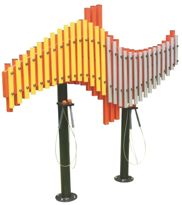 Pokiddo Indoor und Outdoor Vertical Percussion Instrument für Musik ausrüstung sraum auf dem Spielplatz