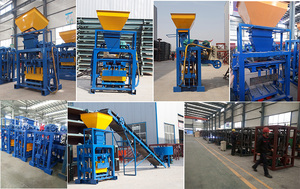 מפעל מותאם אישית QT40-1 חם מכירה ידנית לבנה ביצוע מכונות בלוק