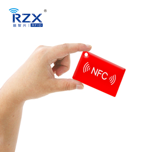 HF ISO14443A NFC özelleştirilmiş elektrikli araç şarj etiketi 13.56mhz RFID NFC epoksi anahtar etiketleri akıllı kart - Product Image 3