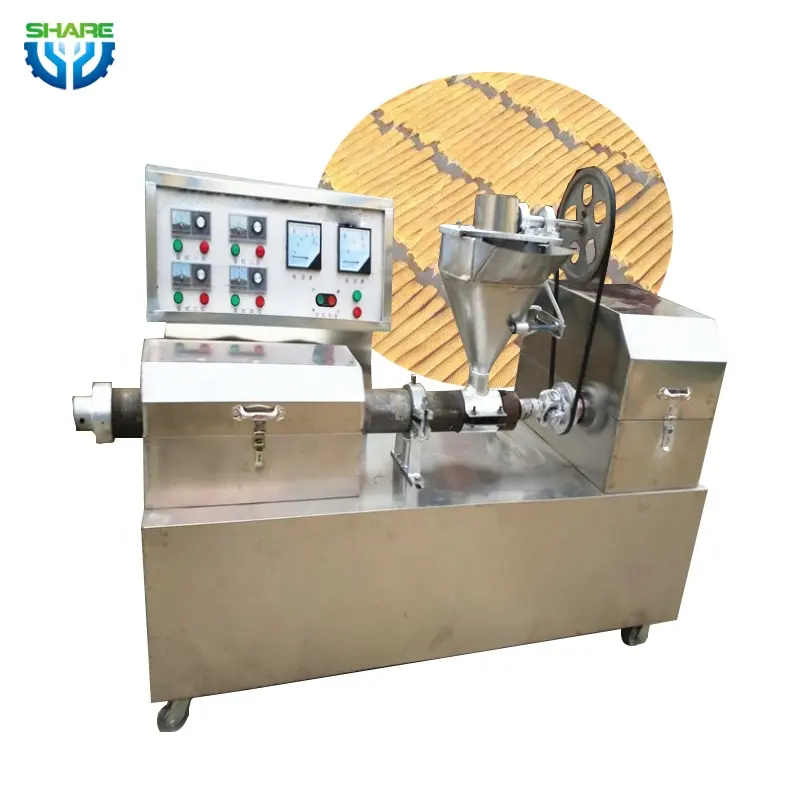 Machine en extrusion automatique pour la fabrication de viande, filets de soja, texturés, plantes, vente en gros