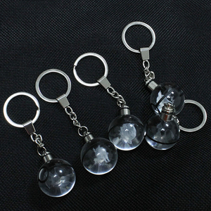 Quả cầu pha lê 3D <span class=keywords><strong>LED</strong></span> Đêm ánh sáng vòng chìa khóa MH-YS0484 - Product Image 4