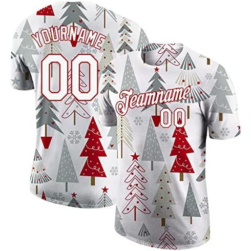 Christmasgray Red White