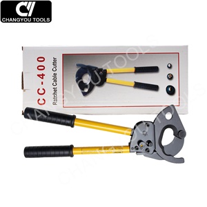 CC-400 Heavy <strong>Duty</strong> Ratchet Electric Cable <strong>Cutter</strong> Tool Armored Cable Wire <strong>Cutter</strong> - Product Image 5