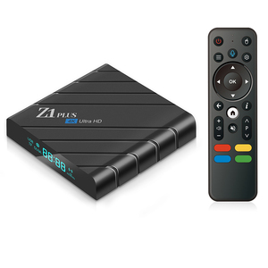 2024 Z1 Plusที่ถูกที่สุดกล่องทีวีAndroid 12 16G 32G ATV Allwinner H618 พร้อมBTรีโมทคอนโทรลเสียงAndroid TV Box 8K Androidกล่องทีวี - Product Image 1
