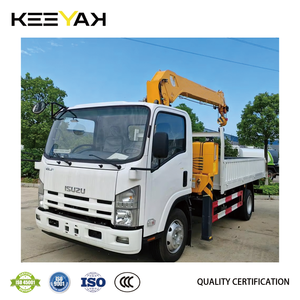 Isuzu truk derek 2ton 3ton truk konveyor derek 4X2 truk derek dipasang Lengan lurus teleskopik truk derek obral - Product Image 4