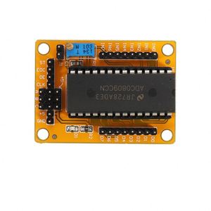 ADC0809 8-bit 81 paralel AD kurulu Analog dijital dönüştürücü programı dijital voltmetre modülü