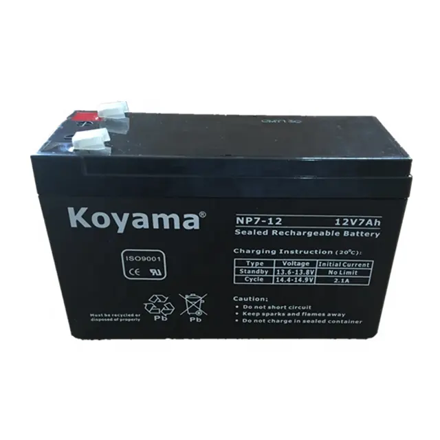 KOYAMA LiFePO4 נטענת סוללה 12V 7ah 9ah 12ah 24ah 30ah 33ah סוללה סולארית ליתיום סוללות עם BMS