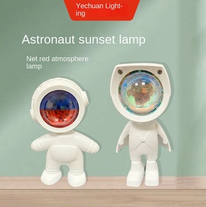 Peter Pan für Astronaut LED-Projektions lampe Sunset Dawn Effects Touch für Nacht Schlafzimmer Atmosphäre inspiriert <span class=keywords><strong>Internet</strong></span> <span class=keywords><strong>Robot</strong></span>