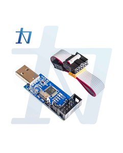 51 <strong>AVR</strong> <strong>Programmer</strong> <strong>ISP</strong> USBASP Downloader USBISP Download Cable with Self-recovery Overcurrent protection - Product Image 1