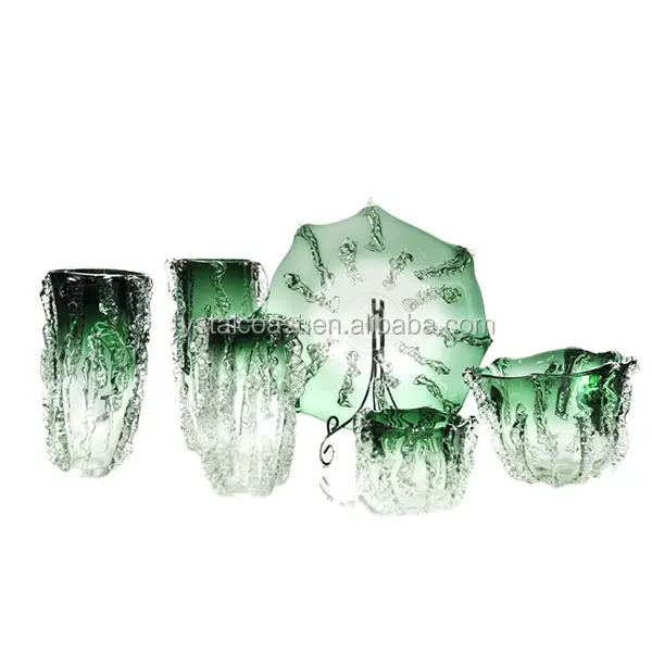 Оптовая продажа Популярная большая китайская декоративная стеклянная ваза