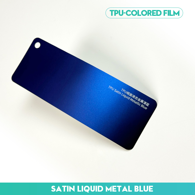 Satin Liquid Metal Blue