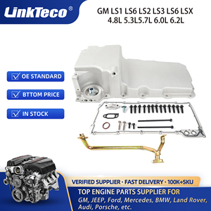 Linkteco LSスワップレトロフィットオイルパンキット1955-1987GM用LS1LS6 LS2 LS3 LS6 LSX 4.8L 5.3L 5.7L 6.0L 6.2Lエンジン302-1 317628 - Product Image 2