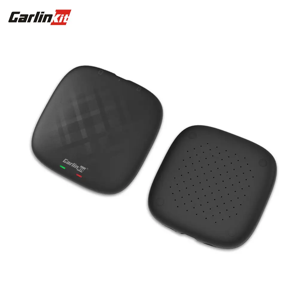 CarlinKit Carplay Ai Box Android Máy Nghe Nhạc Đa Phương Tiện Xe Hơi 4 + 64G Không Dây Android Tự Động Chia Màn Hình CarPlay Dongle Google Play