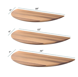 Bán tròn rắn gỗ treo tường lưu trữ giá phòng khách trang trí bằng gỗ <span class=keywords><strong>wallframe</strong></span> - Product Image 5