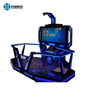 XSJ indoor große vr-spielkonsole gewehrkampf schießen <span class=keywords><strong>game</strong></span> park 360 grad vr simulator maschine spiele plattform - Product Image 4