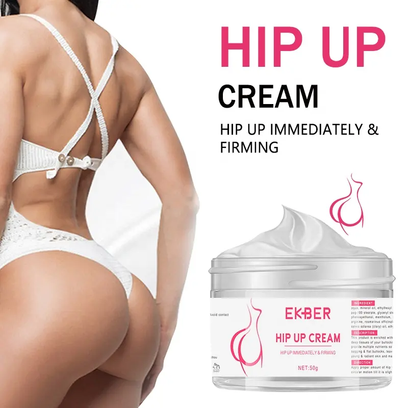 Customize Logo Original 3 Days Hip Up Cream Butt Enlargement Cream Skin Care Product Sexy Bigger Buttock Enhancer Body Cream