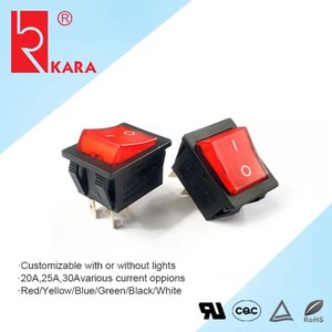 15A 250V 4P interruttori a pulsante in metallo illuminato 1NO1NC/2NO combinazione per utensili elettrici e saldatrici foro di montaggio 16mm - Product Image 3